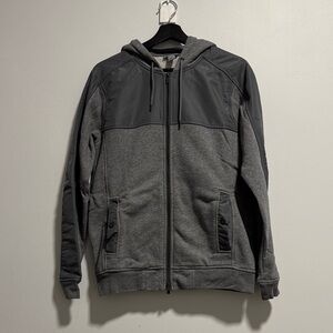 DKNYC Men's Gray Zip-Up Hoodie Sweater